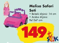 GOKİDY OYUNCAK MELİSA SAFARİ SETİ